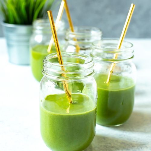 Green smoothie con Té Verde y Menta