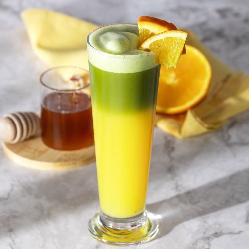 Matcha Orange Foam